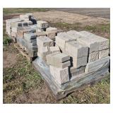 3 Pallets Cement Blocks, row:8