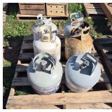 (6) Propane Tanks,row:6