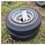 Trailer tires, row:10