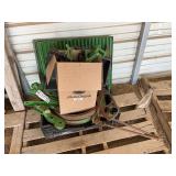 John Deere parts, bldg:green