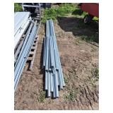 1 1/2' conduit- (8) 10' pieces & (8) 3' pieces, row:6