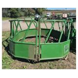 HW brand 4 section round bale feeder; row: 5