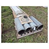 (4) 8" Insulated Stove Pipe w/8" Flashing, row:8