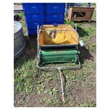 John Deere lawn sweeper, row:5