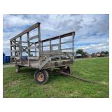 Kicker bale hay wagon, row:3