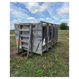 Hay/silage feeder box, row:5