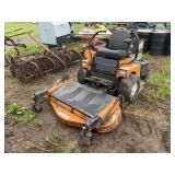 Woods 6180 front mount mower 18 hp 48" deck, row:4