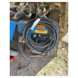 EMGLO small air compressor, bldg:green
