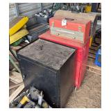 (3) Tool cabinets, (2) Tool boxes and contents, bldg: green