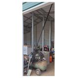 Air compressor & garage door opener, bldg:green