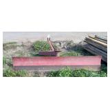 7ft. Rear blade adjustable good cutting edge, row:6