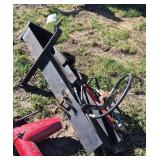Home made wood splitter, row:10