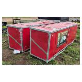 40' x 80' x 20' hoop building in box, row:8