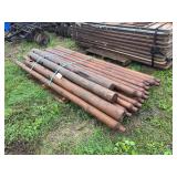 Decorative outdoor fencing, row:4