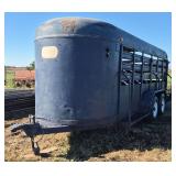 1993 WW 16ft livestock trailer, row:11