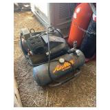 EMGLO large air compressor, bldg:green