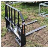 Tomahawk 48" skid steer forks, row:8