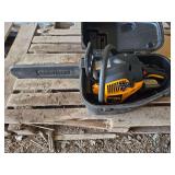 Poulan 18" pro chainsaw with case, bldg:locked