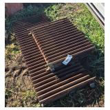 Small cast iron radiators, vintage: row 11