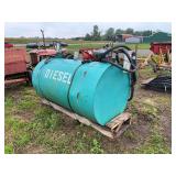 250 gallon Diesel fuel tank, row:3