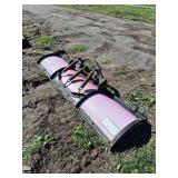 Snow blade plastic insert, row:4