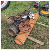 Lg. torches, half full gauges, hoses, row:10