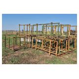 (7) Stackable Metal Racks