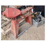 Power Hacksaw, box of Air-Ele. tools, bldg: green
