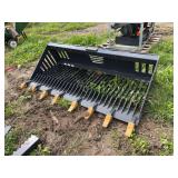 Quick attach 6' rock bucket, row:6