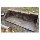Universal Quick Attach 72' material bucket, row:5