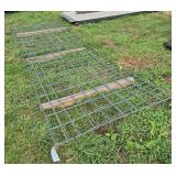 (3) Cattle panels, row:10