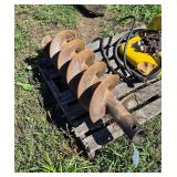 12' auger bit, row:5