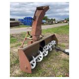 3 pt. Hitch snow blower 7', row:3
