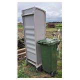 Trash can and Storage Shelf, row:10