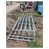 (1) 14' gate, (2) 8' gates, & (1) 6' gate, row:6