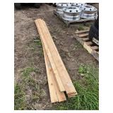 (8) 1' x 4' x 7' wood boards, row:5
