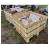 (2) Pallets of cultured stone, row:10