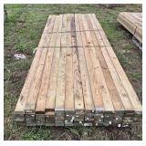 (65) 2x4x12 Treated Lumber, row:9