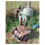 Drill press and bench grinder, row:11