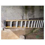 Werner 10 ft fiberglass Ladder