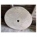 Large Vintage Grinding wheel