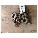 1/4' Tow chain with hook on both ends