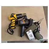 Soldering iron and Heat guns