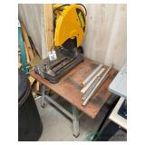 DeWalt 14 inch Chop Saw and Stand