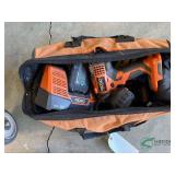 Ridgid Cordless Driver with battery and charger and bits