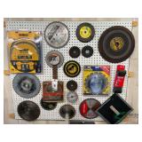 Circular Saw Blades, Grinder wheels and Misc.