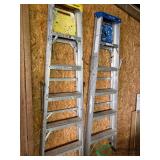Pair of Werner Step Ladders - 6 ft