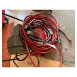 Porter Cable Pancake air compressor and hose