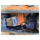 Ridgid Cordless Driver with battery and charger and bits