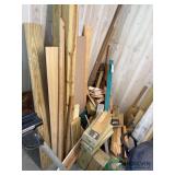 Various Lumber and trim, large lot must take everything